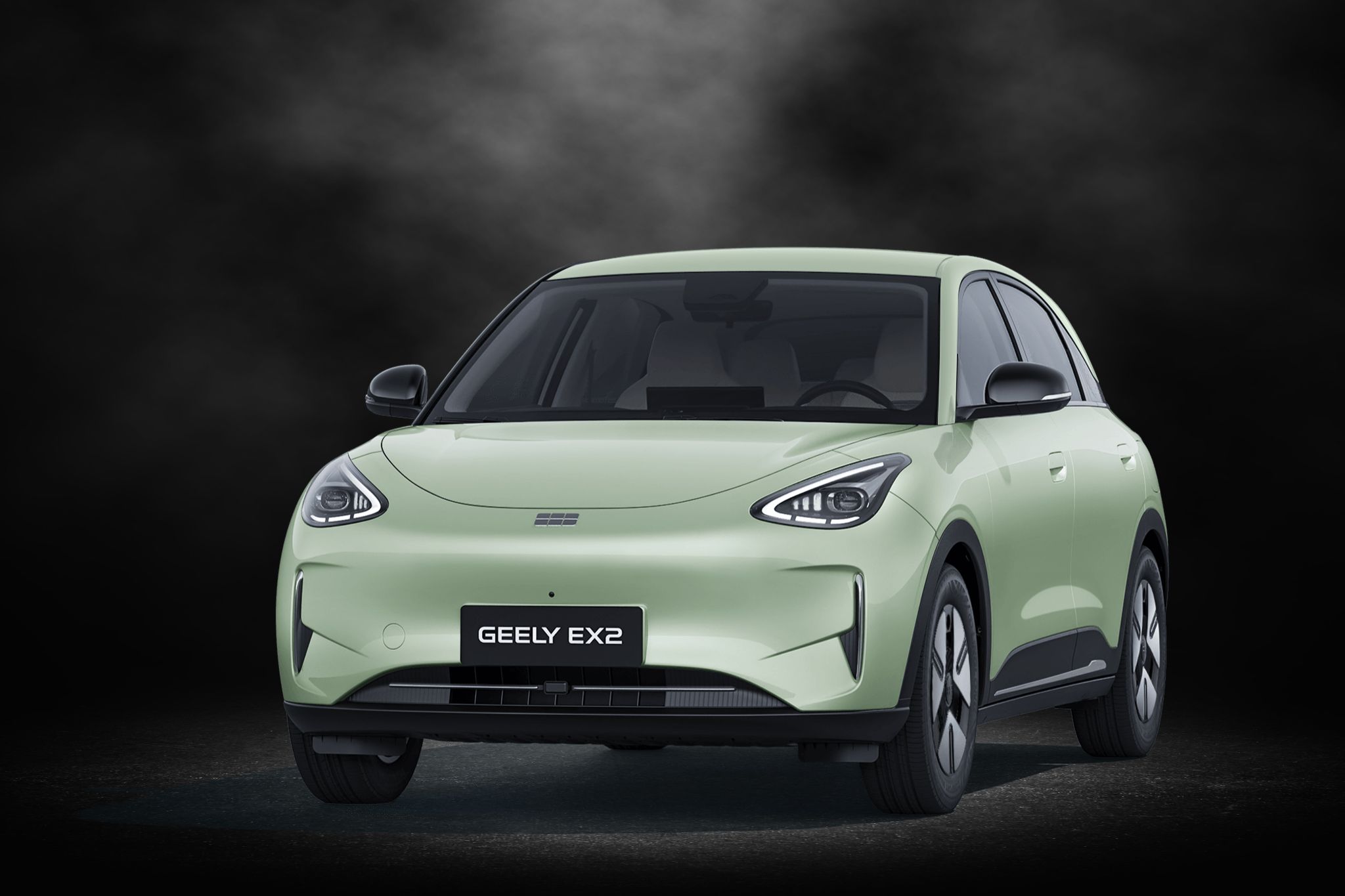 Cement,Floor,In,Dark,Room,With,Spot,Light ,Black,Background